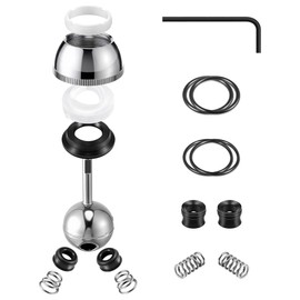 Avenuebool Faucet Repair Kit, Compatible with Delta/Peerless RP44123, Compatible with Delta 600 Series Shower Valve, Ball, Seats, Springs, Cam, Cap, Adjusting Ring and Bonnet