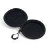 AKORD Hard Carrying Case Bag for Earphones, Grey