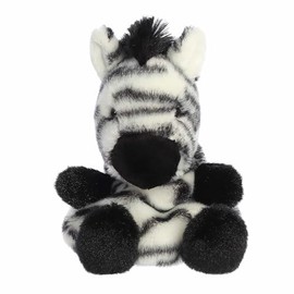 Aurora® Adorable Palm Pals™ Grévy Zebra™ Stuffed Animal - Fun Collectible Plush for Kids and Adult Collectors - Perfect for Decorating Rooms and Birthday Gifts - White 4 Inches