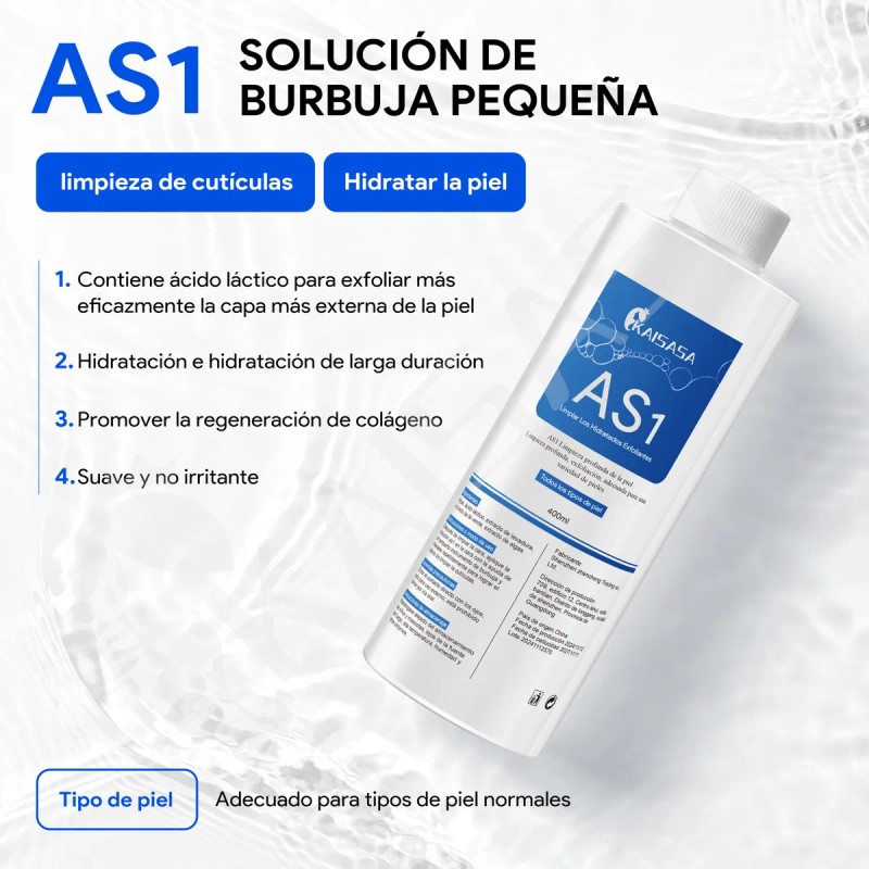 Kit Soluciones Hydrafacial As1 Sa2 Ao3 Hydradermabrasion