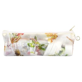 Wpc. PLV001-015-002 Rain Umbrella, Plastic, Mini, Off Folding Umbrella, 19.7 inches (50 cm), Women's, Vinyl Umbrella, Floral Print, Photogenic, Fiberglass, Long Usable, Transparent, Domed, Stylish,