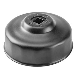 Oil Filter Socket Wrench for Filter Diameter 73 mm, 14 Surfaces, Internal Square Drive 3.8 Inch (10 mm)