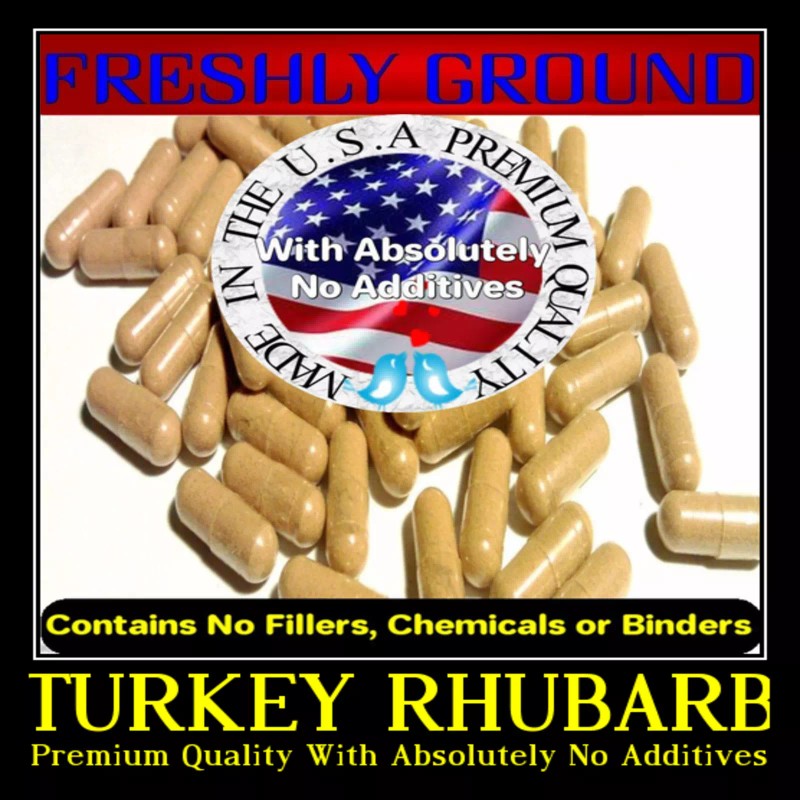 PRIORITY HEALTH AID TURKEY RHUBARB ROOT With Absolutely No Additives