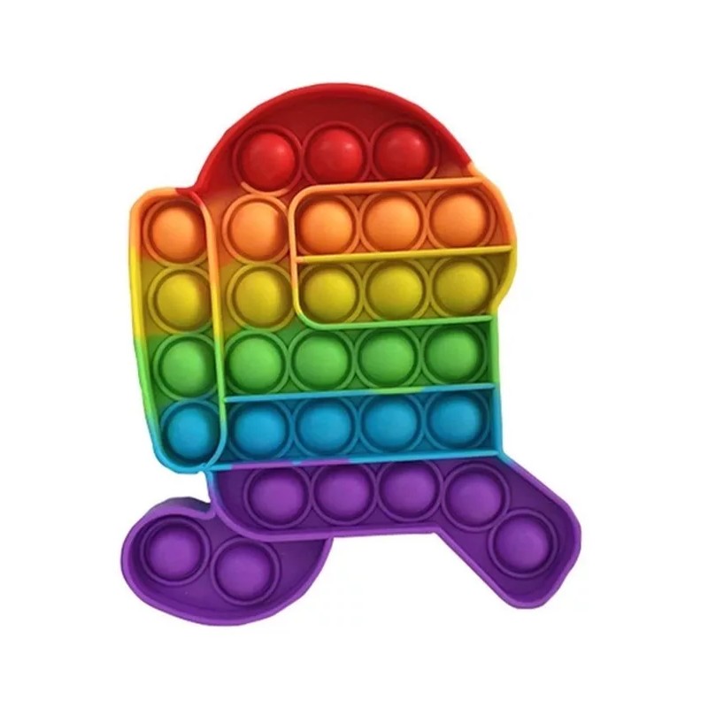 BOT Juego 8 Piezas Push Pop It Bubble Fidget Juguete