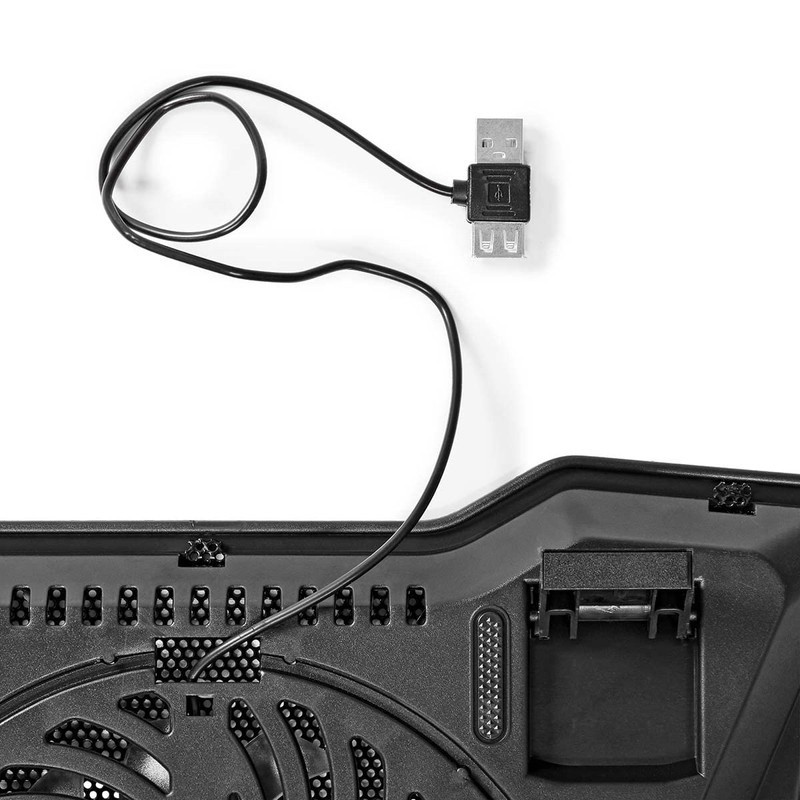Notebook stand - Number of fans: 1 - USB powered