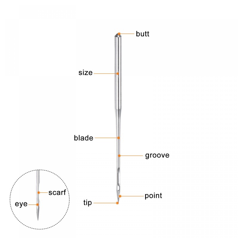 sourcing map Sewing Machine Needles DBx1 Industrial Universal Needle Size