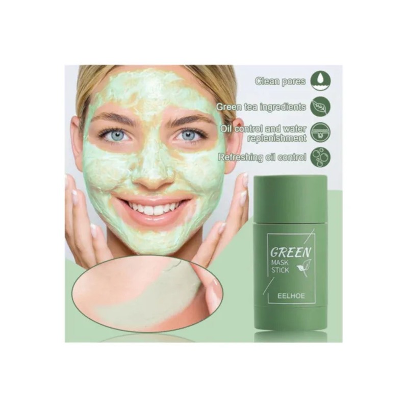 2pcs Tira Verde Mascarilla Facial Extracto