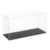 uxcell Acrylic Clear Display Case for Collectibles Self-Assemble Display Boxes