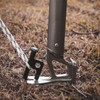 TRIWONDER Camping Hammer Tent Pegs Mallet Multifunctional Ground Pegs Puller