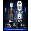 AUTOONE 9007/HB5 LED Bulb Hi Lo 50000LM for Automotive Halogen
