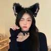 [MMOWQEA] 猫耳 カチューシャ コスプレ かわいい リボン 鈴付き ふわふわ ハロウィン 仮装小物