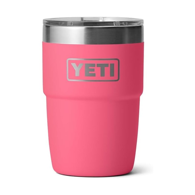 YETI Rambler Cup,Vacuum Insulated Stainless Steel Stackable Cup with Magslider