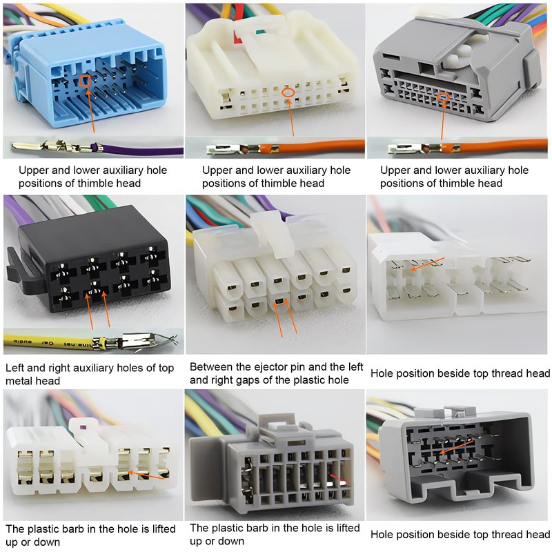 Yuhtech 121 Piece Terminal Removal Tool Set for Car Terminal