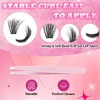 FADLASH Lash Extension Kit 100D Lash Clusters C Curl Lash