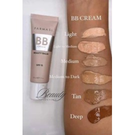 Bb Cream Beauty Balm Efect Spf 15 Farmasi / Tono 01 Light