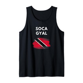 Soca Gyal Trinidad and Tobago Flag Trini Pride Tank Top