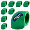 Pack of 10 Pipe Connectors Thermal Welding with 90 Degree