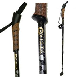 Vista International GC-035 Telescopic Hiking Staff/Carbon Fiber/Anti-Lock System