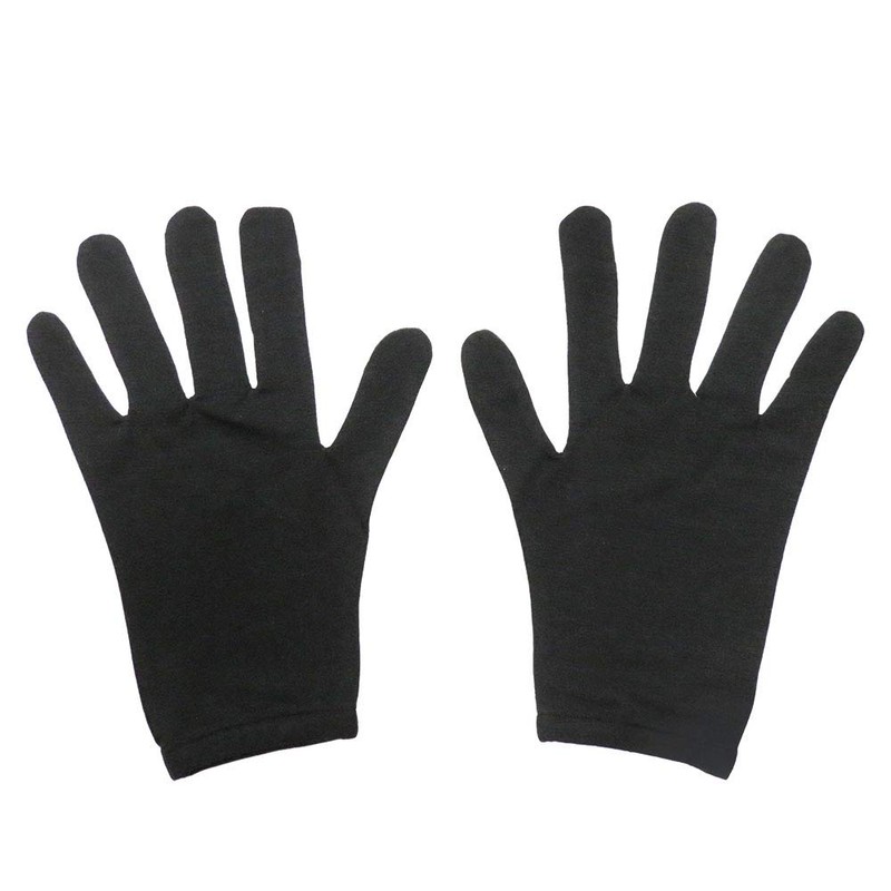 Edenswear Zinc Filled Fiber Anti-Scratch Eczema Atopic Gloves: Kids (White,