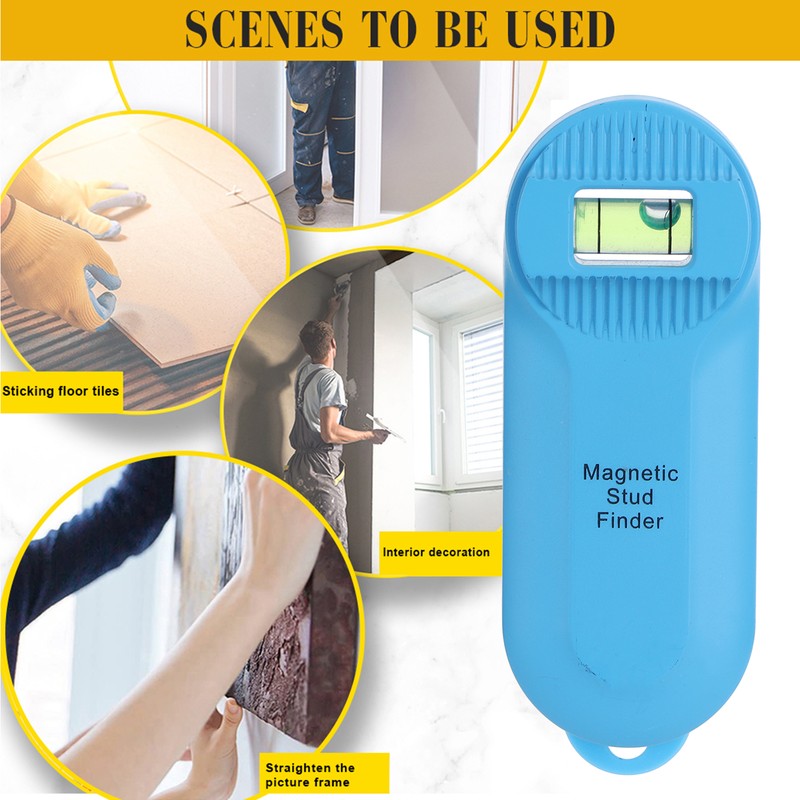 Magnetic Stud Finder Portable Wall Metal Studs Detector Tools with