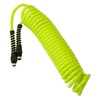 Flexzilla Polyurethane Recoil Air Hose, 1/4 in. x 25 ft.,