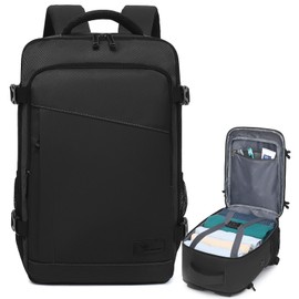 Yankony for Easyjet Cabin Bags 45x36x20 Underseat Cabin Bag, Large Travel Backpack Cabin Size Carry on Hand Luggage Bag for Airplanes, Multiple Pockets Comfort Rucksack 32L for Men and Women