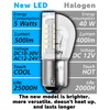 BA15D Boat Light Bulbs Marine LED Bulb for Navigation Lights,
