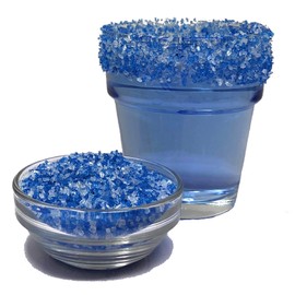 Snowy River Cocktail Sugar Rimmer Mixed Blends - All Natural Cocktail Decorating Sugar, Cocktail Garnish (Blue Dream, 2oz Bottle)