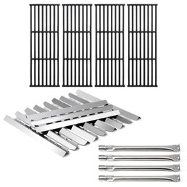 Adviace Grill Replacement Parts for Broil-Mate 7120-64, Huntington Rebel 6020-64 6023-89 Gas Grills, Grill Grates & Heat Plates & Grill Burners for Broil-Mate Gas Grill