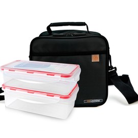 Iris Lunch Maxi Case-Black