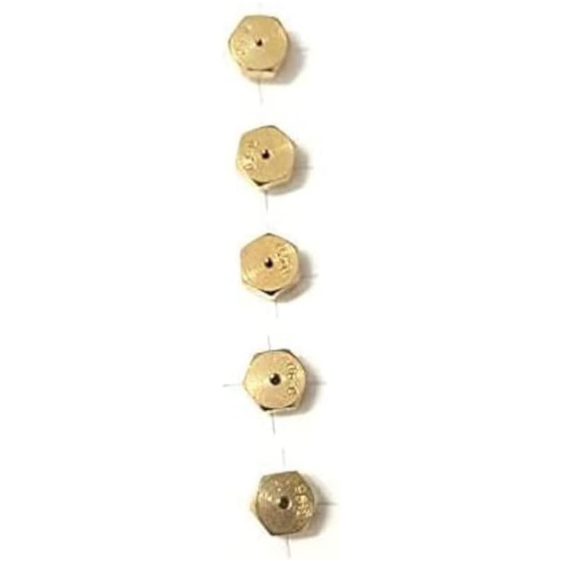 RYELDOM Set of 5 Nozzles 6 MB for Methane Gas