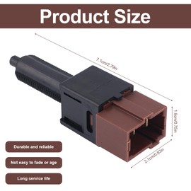 Interruptor de Luz de Freno para Nissan e INFINITI, Interruptor Liberación de Control de Crucero Compatible con Nissan Altima 350Z Sentra Rogue e INFINITI G35 M45 QX56 Reemplazo # 25300-AT300