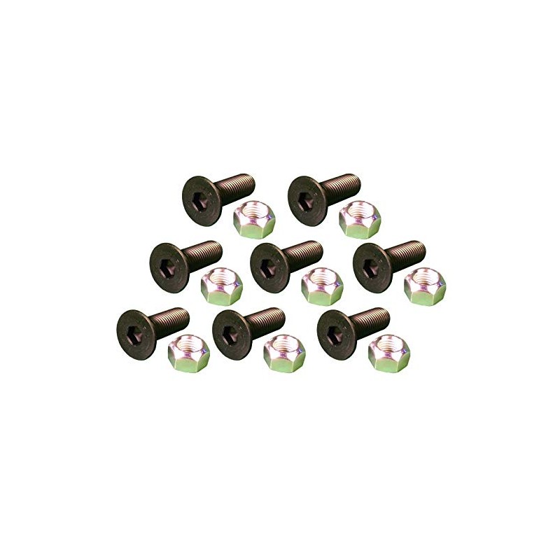 8 - Caterpillar Style Skid Steer Cutting Edge Bolts w