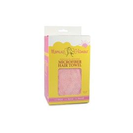 Morning Glamour LLC Microfiber Hair Towel-Pink