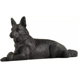6 inch Black German Shepherd Dog Breed Collectible Figurine