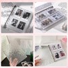 Coollooda Sealing Notebook, Clear, A5, 6-Hole Seal, Binder, Notebook, Acrylic