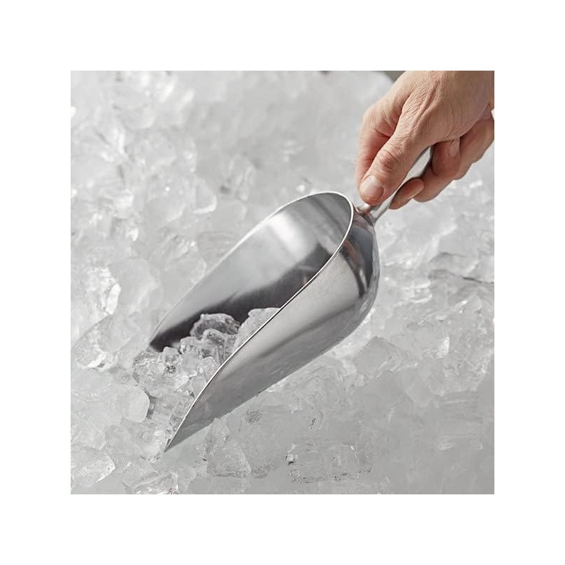Ice Cube Scoop Cast Aluminum Shovel Scoops Multipurpose Kitchen Spoon