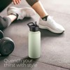 SipX™ Triple-Insulated Stainless Steel Water Bottle 32oz. With 3 Lids,