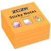 ZCZN 76 x 76 mm Sticky Notes, 100 Sheets/Pad, 4