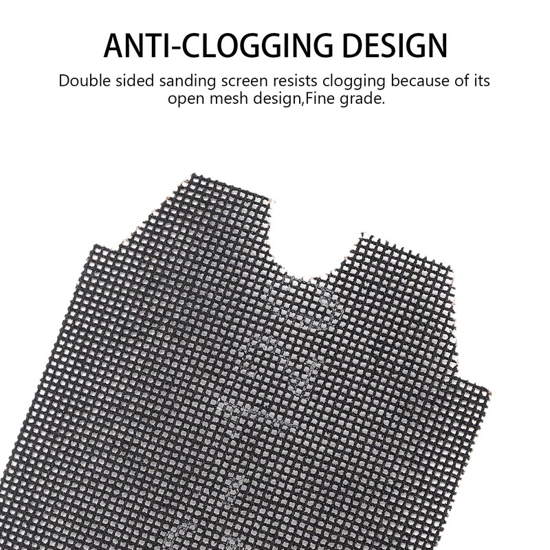 SCOTTCHEN Drywall Sanding Screen Mesh Sheet 4-3/16" x 11-1/4" Grit