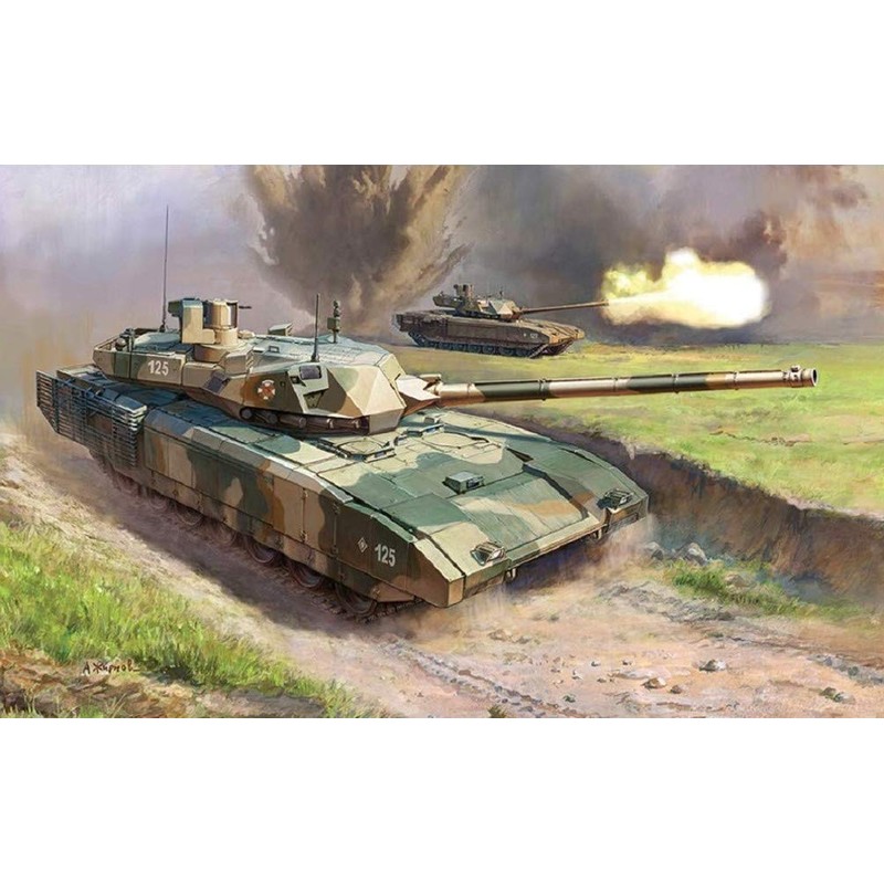 ZVEZDA 500785056 - 1:72 T-14 Armata Russian Battle Tank, Modellbau,