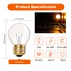 Visther 40W G45 Oven Light Bulbs, 300°C High Temp, for