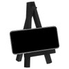 Chuangdi 12 Pieces Black Mini Wood Display Easel, Holder for