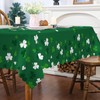 St Patricks Day Tablecloth 60 x 120 Inch Rectangle, Happy