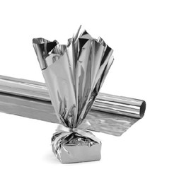 PMU PVC Mylar 48 Ft X 100 Ft, Silver