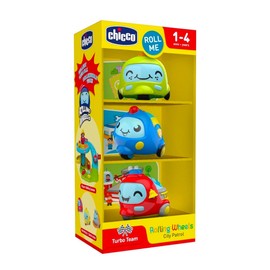 Chicco 10756 Children's Car Patrol Police Vehicles Policía Rolling Wheels City Patrol Colourful