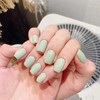 COSMOO Sage Green Quick Dry Nail Polish, Light Green Vegan