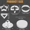 13pcs Stainless Steel Cookie Cutters, Korean Dalgona Sugar Candy Making