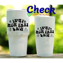 in My Mom Taxi Era | Sw*ftie | Vinyl Decal by Check Custom Design | Multiple Colors and Sizes