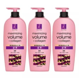 Elastin 엘라스틴 마린콜라겐 볼륨 샴푸 680ml 3개 Elastin Marine Collagen Volume Shampoo 680ml 3pcs